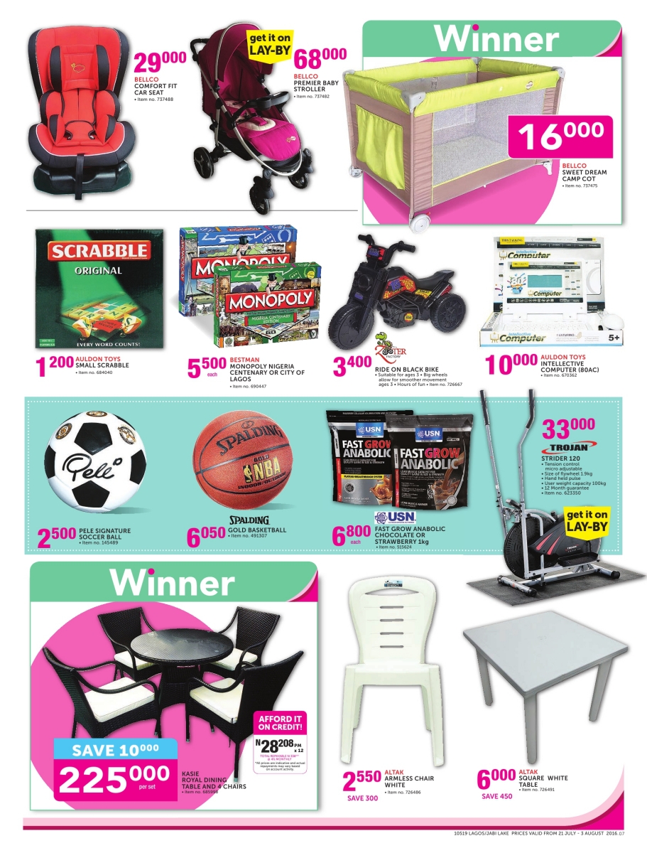 Game Nigeria | Leaflet Pages: Lagos